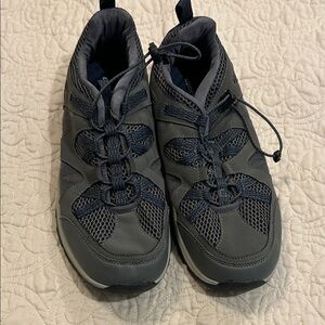 Lands' End Men's Gray Boat Shoes